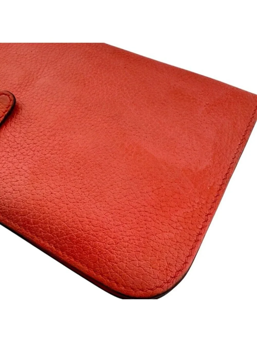 Hermes Dogon Togo Leather Wallet Pink